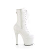 ADORE-1043 White Faux Leather/Matching