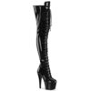 ADORE-3020GP Black Glitter Patent/M