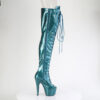 ADORE-3021GP Teal  Glitter Patent/M