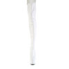 ADORE-3850 White Stretch  Patent/White