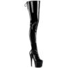 ADORE-4000SLT Black Stretch Patent/Black