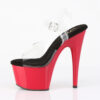 ADORE-708 Clear-Black/Red