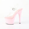 ADORE-708 Clear/Baby Pink