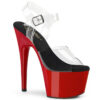 ADORE-708 Clear-Black/Red