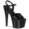 ADORE-709GP Black Glitter Patent/M