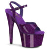 ADORE-709GP Purple Glitter Patent/M