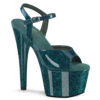 ADORE-709GP Teal Glitter Patent/M