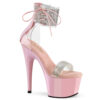 ADORE-727RS Clear-Baby Pink/Baby Pink