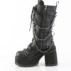 ASSAULT-117 Black Vegan Leather