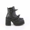 ASSAULT-72 Black Vegan Leather