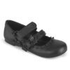 DAISY-08 Black Vegan Leather