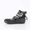 DAISY-11 Black Vegan Leather