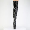 DELIGHT-3000WCF Black Stretch  Patent/Black