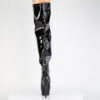 DELIGHT-3000WCF Black Stretch  Patent/Black