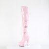 DELIGHT-3018 Baby Pink Stretch  Patent/Baby Pink