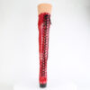 DELIGHT-3029 Red Stretch Hologram Patent/Black Matte