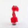 DELIGHT-624F Clear-Red Fur/M