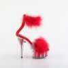 DELIGHT-624F Clear-Red Fur/M