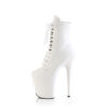 FLAMINGO-1020 White Faux Leather/White Matte