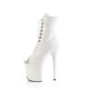 FLAMINGO-1021 White Faux Leather/White Matte