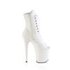 FLAMINGO-1021 White Faux Leather/White Matte