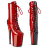 FLAMINGO-1040TT Red-Black Patent/Red-Black