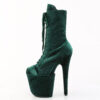 FLAMINGO-1045VEL Emerald Green Velvet/Emerald Green Velvet