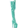 FLAMINGO-3020GP Aqua Glitter Patent/M