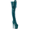 FLAMINGO-3020GP Teal Glitter Patent/M