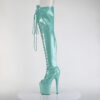 FLAMINGO-3021GP Aqua Glitter Patent/M