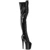 FLAMINGO-3021GP Black Glitter Patent/M