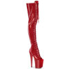 FLAMINGO-3021GP Red Glitter Patent/M