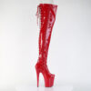 FLAMINGO-3850 Red Stretch  Patent/Red