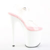 FLAMINGO-808 Clear-Baby Pink/White