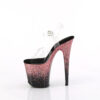 FLAMINGO-808SS Clear/Black-Pink Multi Glitter