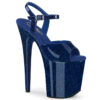 FLAMINGO-809GP Navy Blue Glitter Patent/M