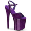 FLAMINGO-809GP Purple Glitter Patent/M