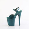 FLAMINGO-809GP Teal Glitter Patent/M