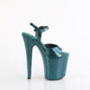 FLAMINGO-809GP Teal Glitter Patent/M