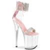 FLAMINGO-827RS Clear-Baby Pink/Clear