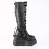 MORTE-215 Black Vegan Leather