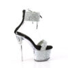 SKY-327RSI Silver Multi Rhinestones-Black/Silver Rhinestones