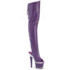 SPECTATOR-3030 Purple Faux Leather/Clear-Purple Matt