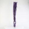 SPECTATOR-3030 Purple Faux Leather/Clear-Purple Matt