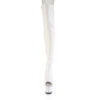 SPECTATOR-3030 White Faux Leather/Clear-White Matte