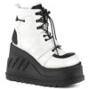 STOMP-13 White Vegan Leather