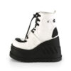 STOMP-13 White Vegan Leather