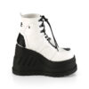 STOMP-13 White Vegan Leather