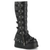 STOMP-223 Black Vegan Leather