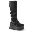 STOMP-228 Black Vegan Leather